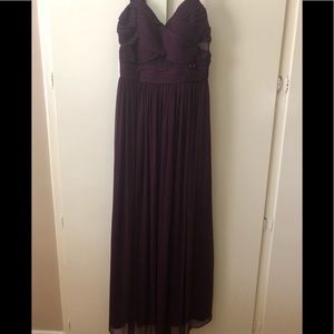 Plum dress